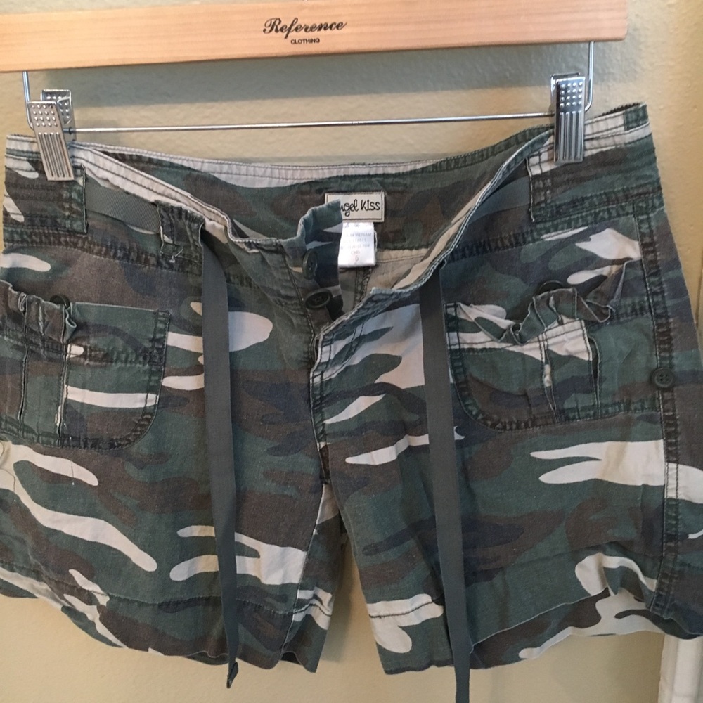 Camo Shorts! Size 5!